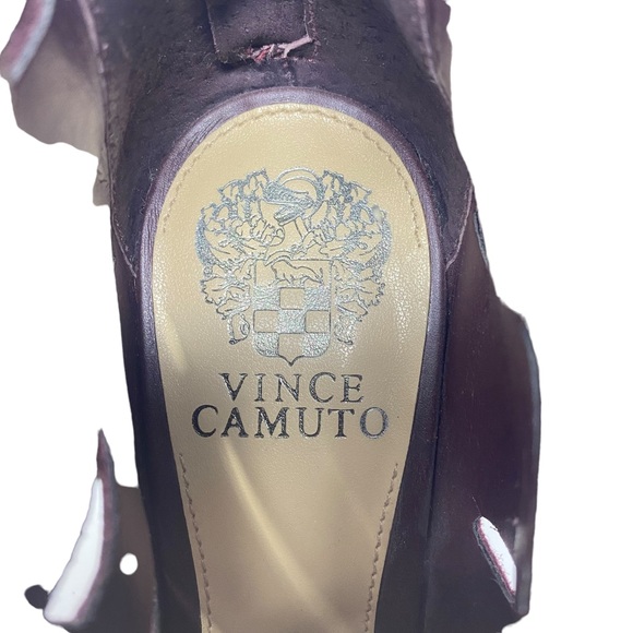 Vince Camuto Womens Tressa Lace Up Heel Booties Sandals - Size 7.5 - Picture 11 of 13